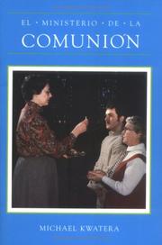 Cover of: El Ministerio De LA Comunion (Preparing for Liturgy (Spanish))