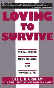 Cover of: Loving to survive: sexual terror, men's violence, and women's lives