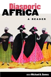Cover of: Diasporic Africa: A Reader