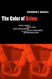 The color of crime by Katheryn Russell-Brown