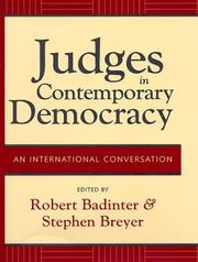 Cover of: Judges in contemporary democracy: an international conversation