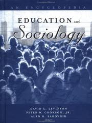Education and sociology : an encyclopedia