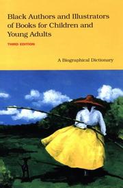 Cover of: Black authors and illustrators of books for children and young adults by Barbara Thrash Murphy