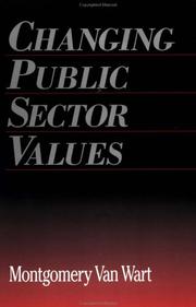 Changing public sector values