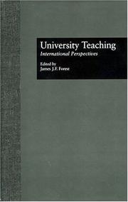 University teaching : international perspectives