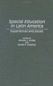 Special education in Latin America : experiences and issues