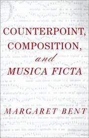 Cover of: Counterpoint, composition, and musica ficta