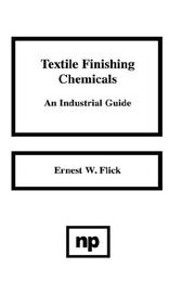 Cover of: Textile finishing chemicals