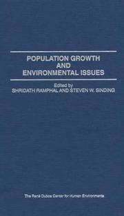 Population growth and environmental issues