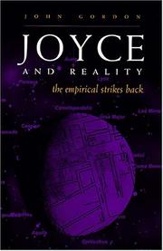 Cover of: Joyce and reality: the empirical strikes back