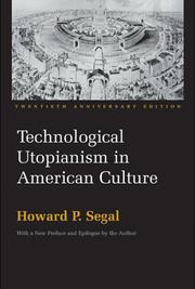 Cover of: Technological utopianism in American culture