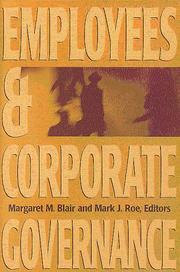 Cover of: Employees and Corporate Governance