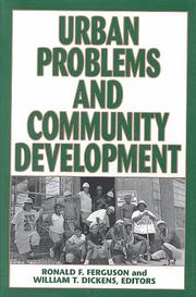 Cover of: Urban problems and community development