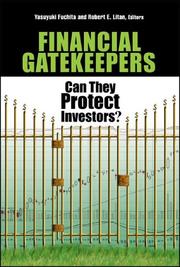 Cover of: Financial Gatekeepers: Can They Protect Investors?