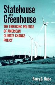 Cover of: Statehouse and Greenhouse: The Emerging Politics of American Climate Change Policy
