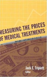 Cover of: Measuring the Prices of Medical Treatments