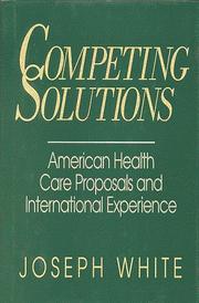 Cover of: Competing solutions by White, Joseph