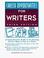 Cover of: Career opportunities for writers