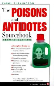Poisons and Antidotes (Rev ed) by Carol Turkington