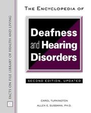 The encyclopedia of deafness and hearing disorders