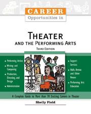 Cover of: Career opportunities in theater and performing arts