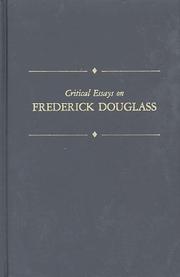 Cover of: Critical essays on Frederick Douglass