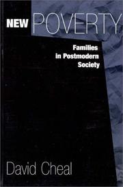 Cover of: New Poverty: Families in Postmodern Society (Contributions in Sociology Vol 115)