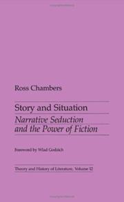 Cover of: Story and situation by Ross Chambers