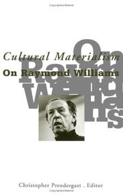 Cultural materialism : on Raymond Williams