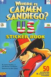Cover of: Where Is Carmen Sandiego: U.S. Sticker Book