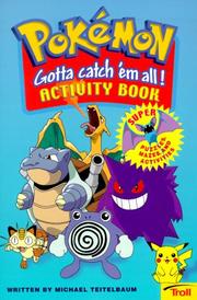 Pokemon Activity Book by Teitelbaum