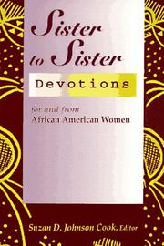 Cover of: Sister to sister: devotions for and from African American women