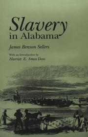 Slavery in Alabama by James Benson Sellers