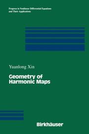 Geometry of harmonic maps by Y. L. Xin