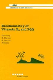 Biochemistry of vitamin B₆ and PQQ by G. Sannia