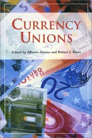 Cover of: Currency Unions (Hoover Institution Press Publication)