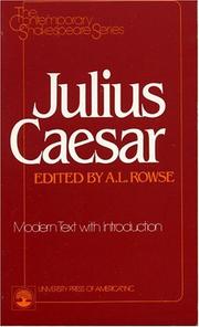 Julius Caesar : modern text with introduction