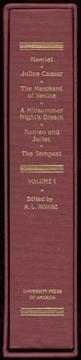 Hamlet ; Julius Caesar ; The merchant of Venice ; A midsummer night's dream ; Romeo and Juliet ; The tempest : modern text with introduction