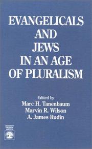 Cover of: Evangelicals and Jews in an age of pluralism