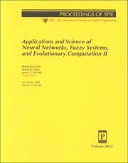 Cover of: Applications and science of neural networks, fuzzy systems, and evolutionary computation II: 19-20 July, 1999, Denver, Colorado