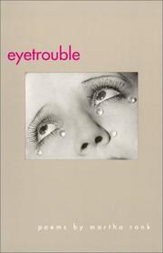 Cover of: Eyetrouble: poems