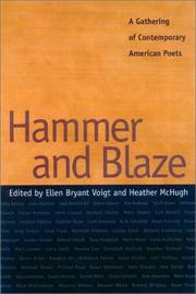 Cover of: Hammer and blaze: a gathering of contemporary American poets