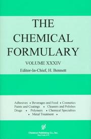 Chemical Formulary by H. Bennett