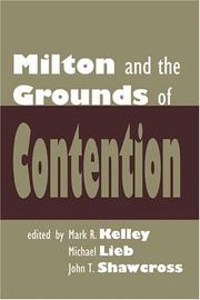 Cover of: Milton and the grounds of contention
