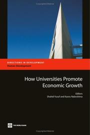 Cover of: How Universities Promote Economic Growth (Directions in Development)