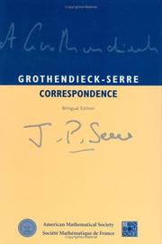 Cover of: Grothendieck-Serre correspondence