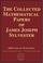Cover of: The collected mathematical papers of James Joseph Sylvester.