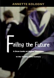 Failing the future by Annette Kolodny
