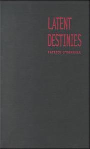 Cover of: Latent destinies