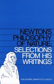 Newton's philosophy of nature by John Conduitt